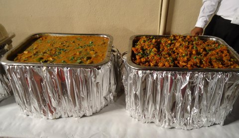 For the vegetarians - Paneer-e-Bahaar and Lagansara Stew